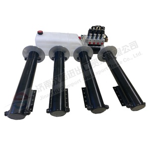 Système hydraulique de levage télescopique à 4 pieds pour caravane RV sur sol accidenté - Product Image 2
