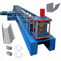 Machine de formage à froid pour gouttières d'eau/Machine de fabrication de gouttières en acier pour toitures/Machine de formage à froid pour tubes carrés/Gouttières en acier coloré