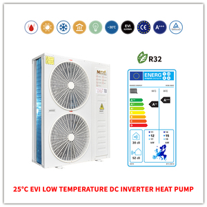 ปั๊มความร้อนอากาศสู่น้ำ R32/R410a แบบแยกส่วน ให้ความร้อน ERP A+++ 12kw 23kw ระบบทำความเย็นและน้ำร้อนใช้งานได้ 60Hz 220V/380V ปั๊มความร้อนอากาศสู่น้ำ 60Hz 220 - Product Image 3