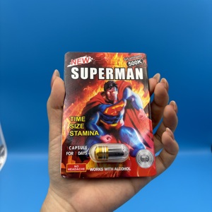 Cápsulas Superman de Alta Calidad, Complejo Semanal Premium para el Bienestar con Extractos Puros de Plantas para la Fuerza Corporal - Product Image 6