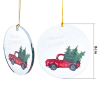 Maßgefertigte Weihnachts-, Halloween- und Feiertags-Glaskugeln für den Außenbereich, Vintage-Ornamente, Dekorationen, Wasserfeste Fabrikproduktion