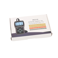 Herramienta de Diagnóstico de Fallas de Automóviles MS310, Escáner OBD2/EOBD con Cable OBD, Pantalla LCD, Lector de Códigos