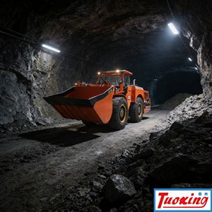 1m³ Schaufelvolumen Multifunktionaler Tuoxing TC-100 Vielseitiger Scooptram für Verfüllung, Versorgung & Sekundärbrechen - Product Image 2