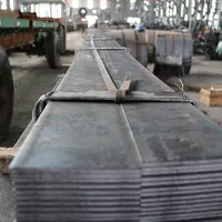 Barre plate en acier au carbone doux laminé à chaud, tailles de barre à ressort plat galvanisé, livraison gratuite