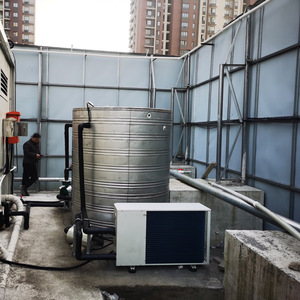Pompe à chaleur air-eau Ovmrun 10 kW, chauffage électrique instantané sans réservoir, autoportant, pour chantier de construction - Product Image 2
