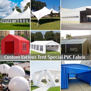 <span class=keywords><strong>Lona</strong></span> <span class=keywords><strong>de</strong></span> PVC <span class=keywords><strong>de</strong></span> Alta Calidad, 800GSM, 1000D, 18oz, Tela <span class=keywords><strong>de</strong></span> Poliéster Recubierta <span class=keywords><strong>de</strong></span> <span class=keywords><strong>Vinilo</strong></span> Industrial para Carpas - Product Image 4
