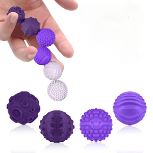 Ensemble de 6 globes en silicone anti-stress, qualité supérieure, directement de l'usine, pour soulager l'anxiété, jouet tactile à presser pour l'autisme - Product Image 4
