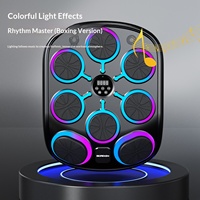 GAODENG GD-MBT-15 Machine de boxe musicale intelligente à 8 cibles avec capteur de frappe en polyuréthane et écran LED mural pour entraînement à domicile