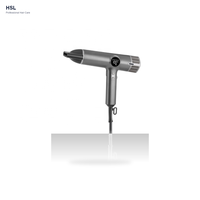 Sèche-cheveux professionnel BLDC 2000W, ionique, écran LED, 3 vitesses, 4 températures, capteur NTC, concentrateur magnétique, OEM ODM