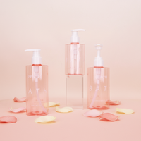 Nouvelle conception de flacon cosmétique vide en plastique écologique sans air pour lotion, 200/250/300 ml, pompe, soin de la peau, sérum, crème pour le visage, sérigraphie
