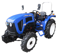 Bon prix Mini tracteurs 40hp 50hp 4wd nouveau tracteur à roues diesel de machines de charrue pour mini ferme