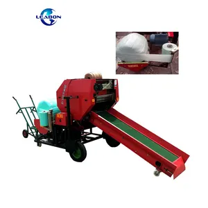 Baler Machine Hot Sale In India Automatic Mini Roll Round Hay Straw Grass Baler Machine