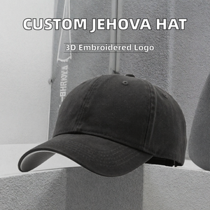 Gorra de Béisbol Vintage de Lona Lavada, Ajustable, de 5 Paneles, Estilo Dad Hat, Casual, Unisex, para Verano, Panel Frontal de 58-60cm, para Deportes al Aire Libre - Product Image 2