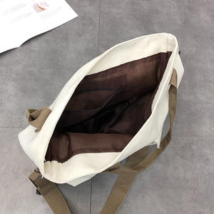 Borsa da <span class=keywords><strong>donna</strong></span> multifunzione in tela con tracolla a tracolla a tracolla con borsetta Multistyle - Product Image 6