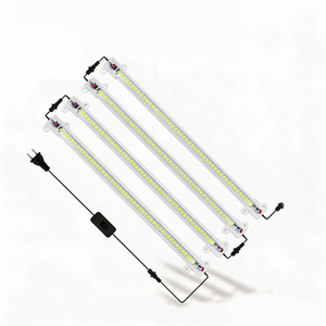 <span class=keywords><strong>Luz</strong></span> LED de espectro completo rojo y azul para cultivo de plantas en interiores, regulable, con soporte de pinza, temporizador, clasificación IP20 para crecimiento en etapas múltiples - Product Image 2