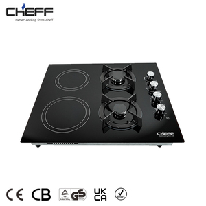 중국산 전기 및 가스 쿡탑 2개, 가정용 빌트인 가스레인지 - Product Image 1