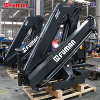 Grue à flèche articulée de 5 tonnes, grue mobile, machine de levage, flèche hydraulique à 4 sections, grue de 10 mètres
