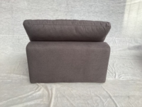 Vente en gros ensemble de canapés sectionnels en tissu turquoise meubles de maison rembourrés de luxe légers en forme de fantaisie en «L»