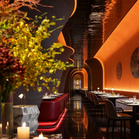 Service de design d'intérieur pour hôtels et restaurants, aménagement clé en main, rendu 3D