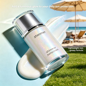 Protector Solar Shimmer, Protector Solar Hidratante de Amplio Espectro SPF 50 para Viajes al Aire Libre, Protección Solar Diaria - Product Image 5