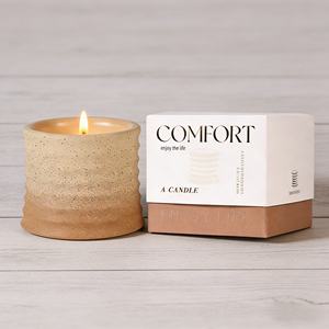 เทียนหอมปรับอากาศกลิ่นขี้ผึ้งถั่วเหลืองธรรมชาติหรูหราหรูหรา - Product Image 6