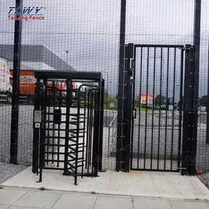 TLWY 4 6 8 pieds Périmètre Anti-escalade 358 Clôture de sécurité <span class=keywords><strong>rigide</strong></span> Portes d'allée en fil d'acier Protection Prisons - Product Image 4
