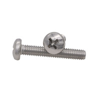 Vis à métaux à tête cylindrique cruciforme en acier inoxydable DIN7985 vis à tête cylindrique surélevée à empreinte cruciforme GB818 vis cruciformes à tête cylindrique