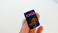 Tuiles de Mahjong Américaines Portables de Luxe Modernes Bleu Vif, Artisanat Durable pour Soirées Familiales et Divertissement Intérieur