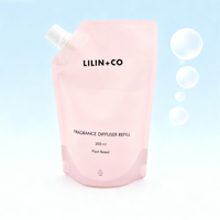 Pochette à bec debout durable de bonne qualité avec ouverture de 15mm pour emballage de liquide de recharge d'aromathérapie