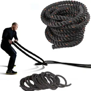 Нейлоновая веревка с логотипом на заказ, оборудование для тренировок, для кроссфита, домашнего спортзала или фитнеса