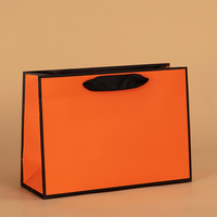 Sacs cadeaux en carton de luxe imprimés avec logo personnalisé, imprimés en offset, avec cordon de serrage, pour vêtements, bougies, emballages artisanaux, recyclables