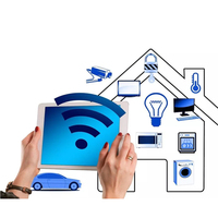 Módulo de Router WiFi Mt7628 Openwrt con Interfaz de Audio Serial Uart I2C, Cámara Inalámbrica AP, Impresora USB