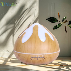 B2B thị trường Magma vết nứt núi lửa khuếch tán mùi hương máy siêu âm Mist Maker LED bảy màu đèn xe khuếch tán - Product Image 4