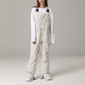 Combinaison coupe-vent d'extérieur unisexe pour hommes et femmes, imperméable, double planche, placage, snowboard, ski, neige, pantalon d'hiver chaud - Product Image 5