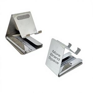 Support de téléphone portable en acier inoxydable Modesk, finition miroir, support de charge pour tous les smartphones, tablettes, tablettes électroniques, logo personnalisé - Product Image 1