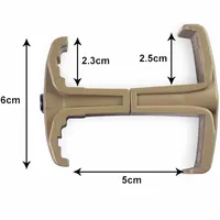 Conector de Cargador Rápido Doble, Acoplador MAG Táctico, Enlazador Rápido para Cargadores de Plástico, Enlazador de Nylon