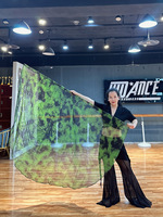 Drapeaux de louange en soie pour la danse de culte en église, tenues de performance, Banderas De Danza
