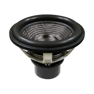 Haut-parleurs de subwoofer pour voiture de 18 pouces 18125-019 4000W DC 12V à double bobine vocale, cône en fibre de carbone, panier en aluminium - Product Image 1