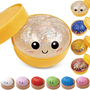 Food Steamer Stretchy <b>Desk</b> Itter <b>Large</b> Toy Giant Viral Mystery Dumpling Squishy Toys - Product Image 1
