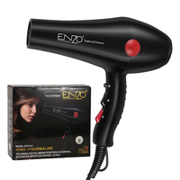 ENZO Sèche-cheveux professionnel pour femmes et hommes, moteur AC, usage domestique, salon et commercial