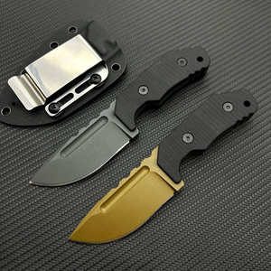 Couteau de poche fixe BK Warin de haute qualité avec manche G10 et lame en acier inoxydable, personnalisable OEM, modèle camping SS277, garantie 1 an - Product Image 5