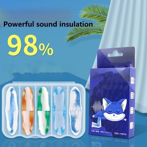 سدادات الأذن المسامية المريحة الخفيفة لفترة طويلة ، تلبس ارتدادا بطيئا ، عزل الصوت ، منع الضوضاء ، حماية السمع القابلة للغسل - Product Image 2