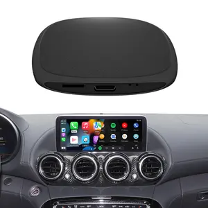 Carabc 2023 Android 11 Draadloze Carplay Ai Box Android Auto Adapter Qcm 4-Core Auto Android Dvd Speler Youtube Netflix