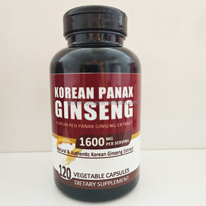 Hete Aanbieding Groothandel Privélabel Koreaanse Rode Panax <span class=keywords><strong>Ginseng</strong></span> Capsule - Product Image 1