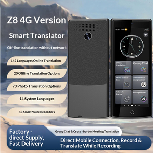 Traductor 4G con Pantalla Grande de 5.5 Pulgadas, Intérprete Simultáneo de <span class=keywords><strong>Español</strong></span>, Chino e Inglés, Traductor Inteligente con IA, Funciona Sin Conexión - Product Image 2
