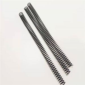 A4 A3 حجم ملون أسود أبيض واضح أحمر أخضر أصفر أزرق 6-50 مللي متر A5 دفتر ملاحظات سلك حلزوني ملف بلاستيكي - Product Image 3