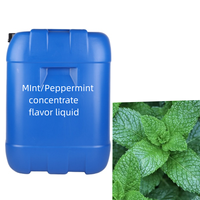 100% pur menthe poivrée concentré saveur de haute qualité de qualité alimentaire extrait de menthe Soluble dans l'eau saveur de menthe extrait de menthe poivrée
