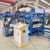 Machine automatique de fabrication de briques QT5-15 à Guangzhou, usine complète de production de blocs creux automatiques