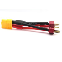 Connecteur mâle parallèle AMASS antidérapant T-Plug XT60 14AWG pour aviation, câble d'extension d'accessoire de modèle RC authentique