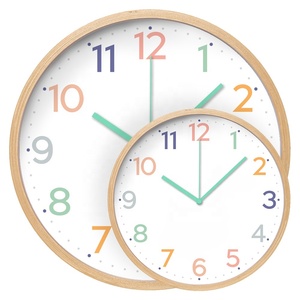 Đồng Hồ Treo Tường Bằng Gỗ Đặt Làm Theo Yêu Cầu Kiểu Bắc Âu Hiện Đại 10Inch Bán Chạy Trang Trí Nhà Cửa - Product Image 3